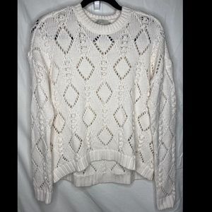 Bobble stitch sweater
